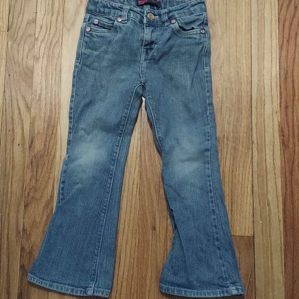 Levi's Flare girls size 5 jeans